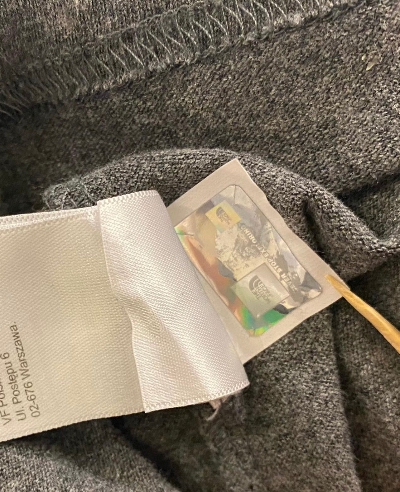 Authentic the north face tee