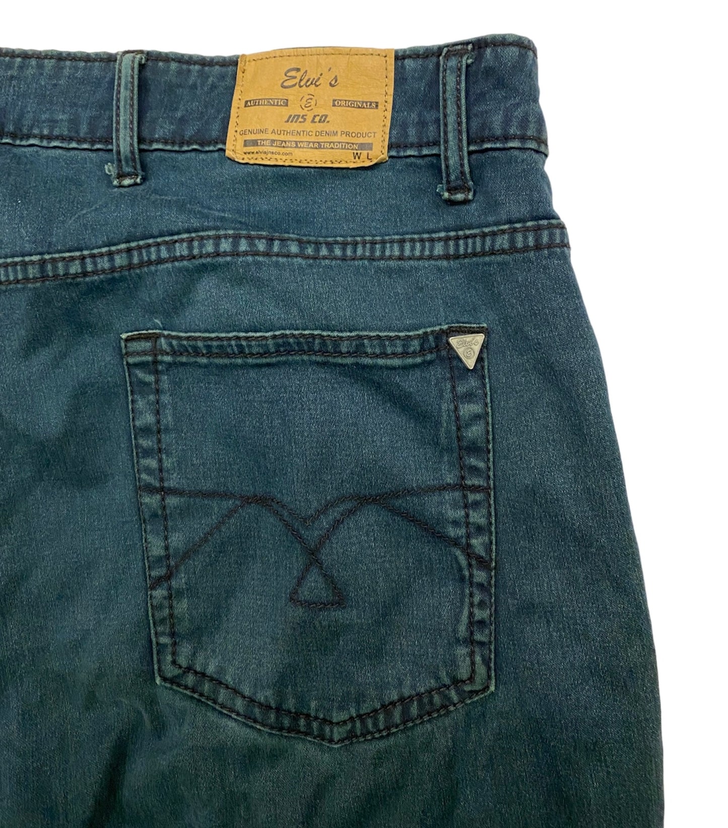 Elvi’s vintage washed denim