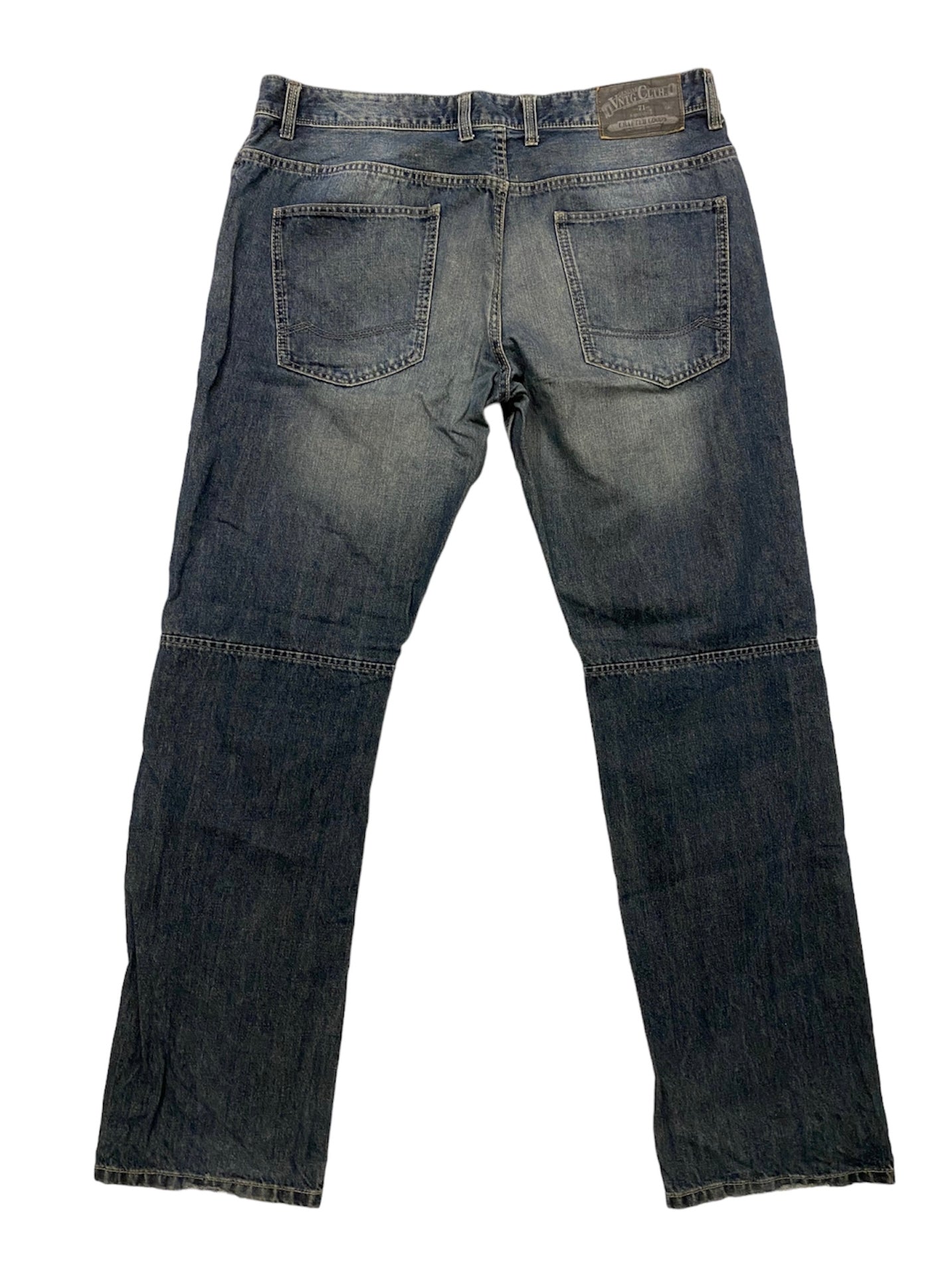 Angelo Litrico crafted double knee jeans