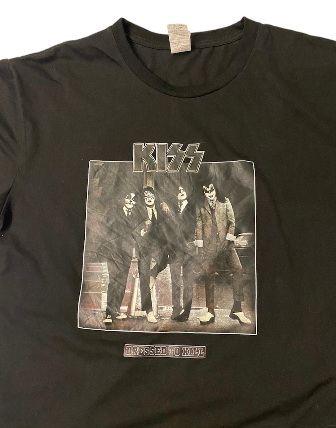Kiss dressed to kill tee