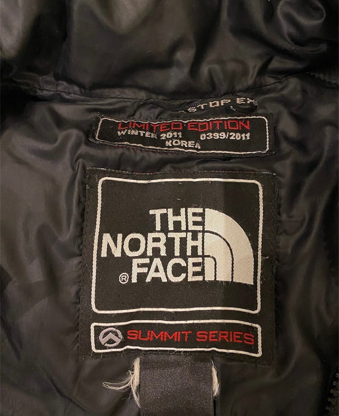 The north face limited edition 2011 korea puffer