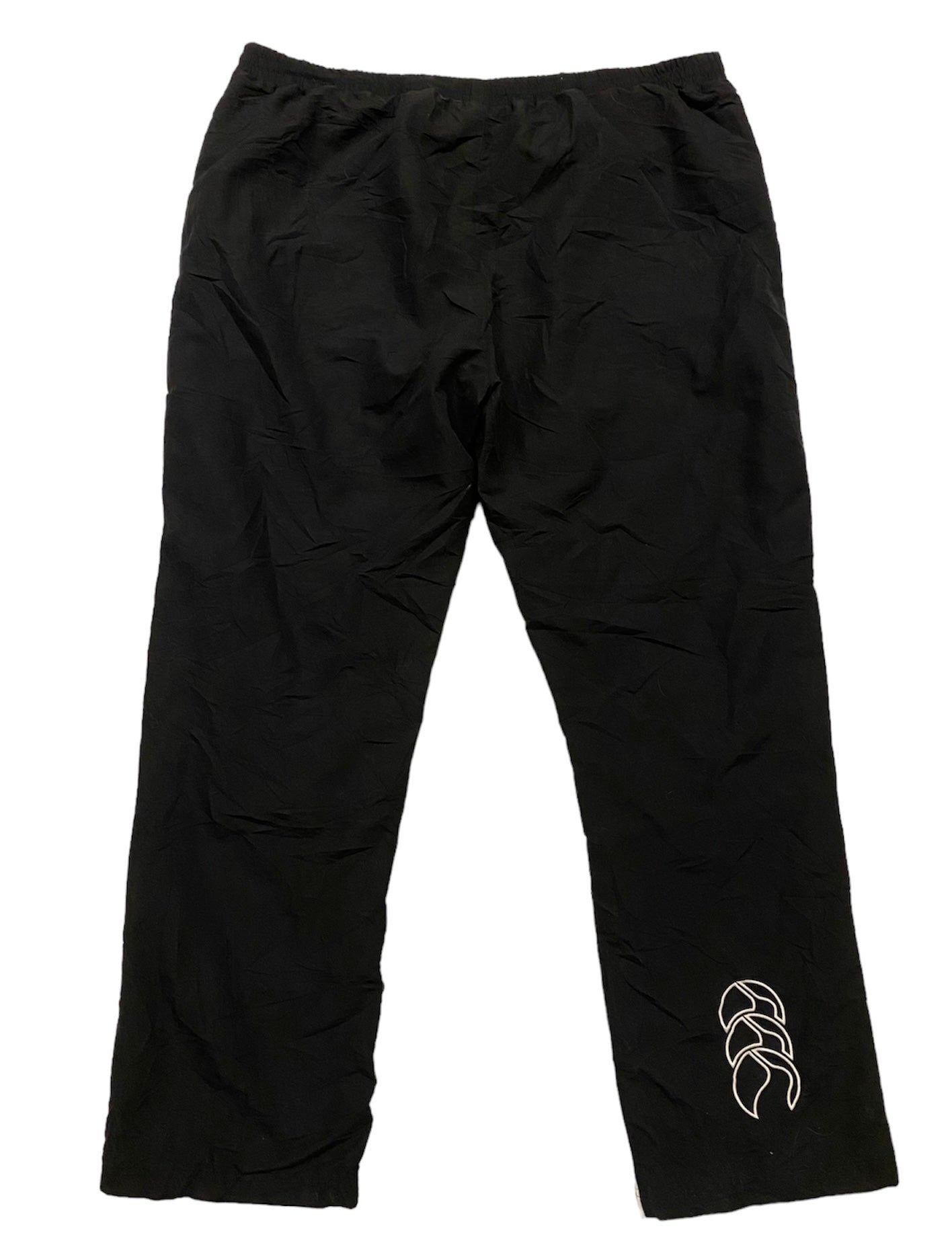 Canterbury tracksuit pants with ankle zippers